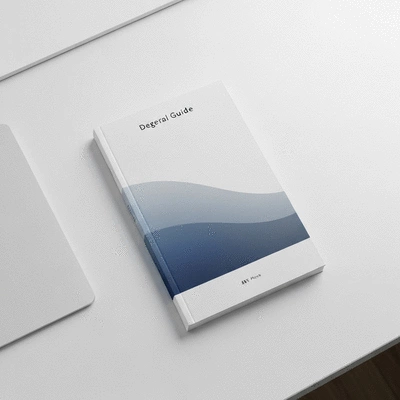 Digital guide or eBook mockup